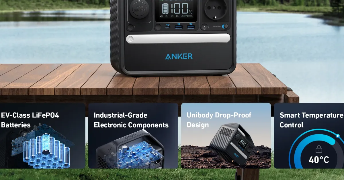 LiFePO4 power bank for travel