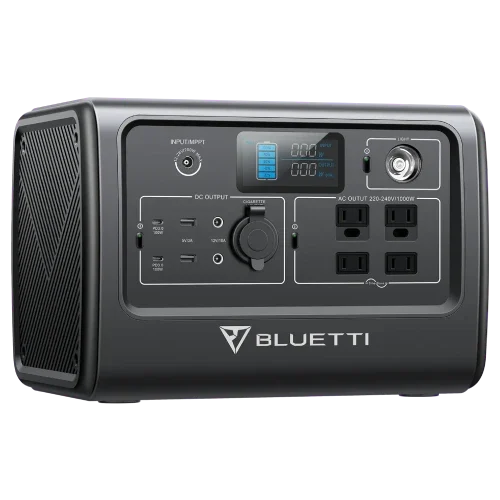 Bluetti EB70S 716Wh Solar Generator for camping and power backup