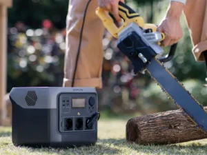 EcoFlow RIVER 2 Pro powering routers, tools, and work devices